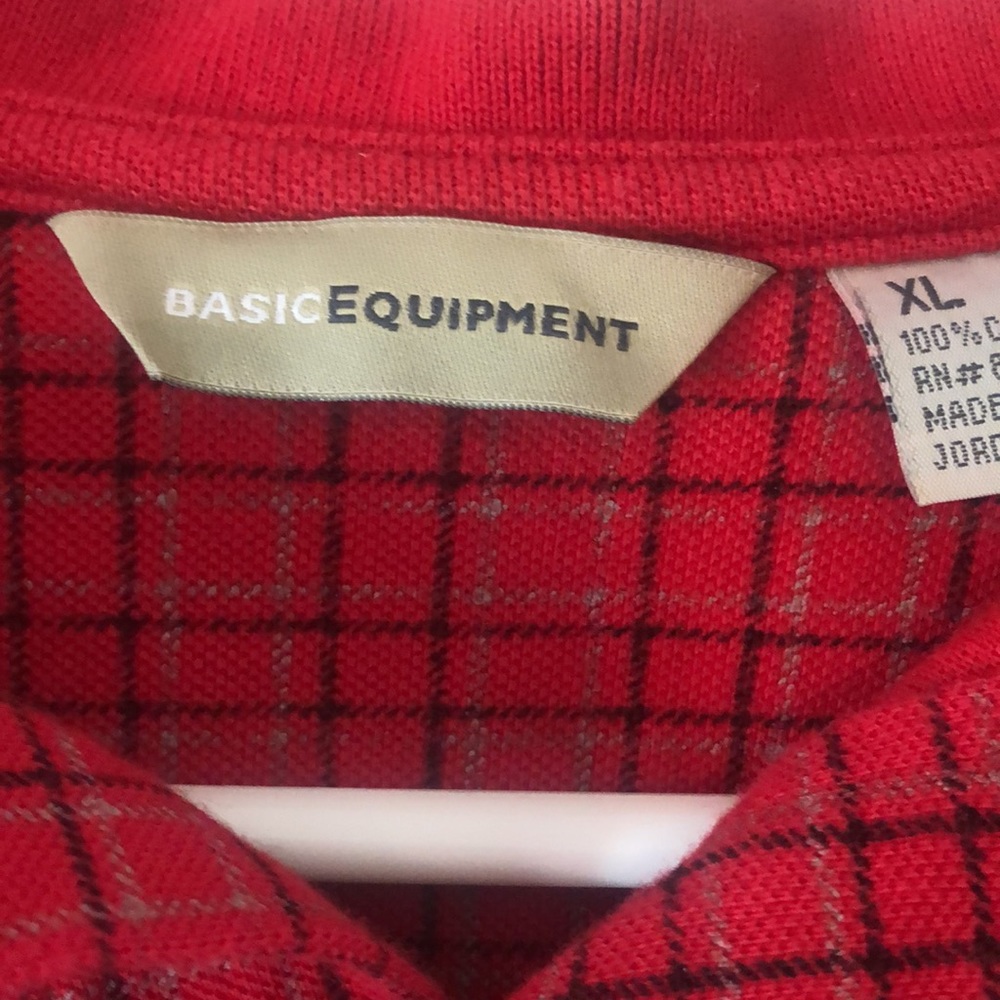 Men’s Basic Equipment Collared Cotton Collar Shirt - image 4